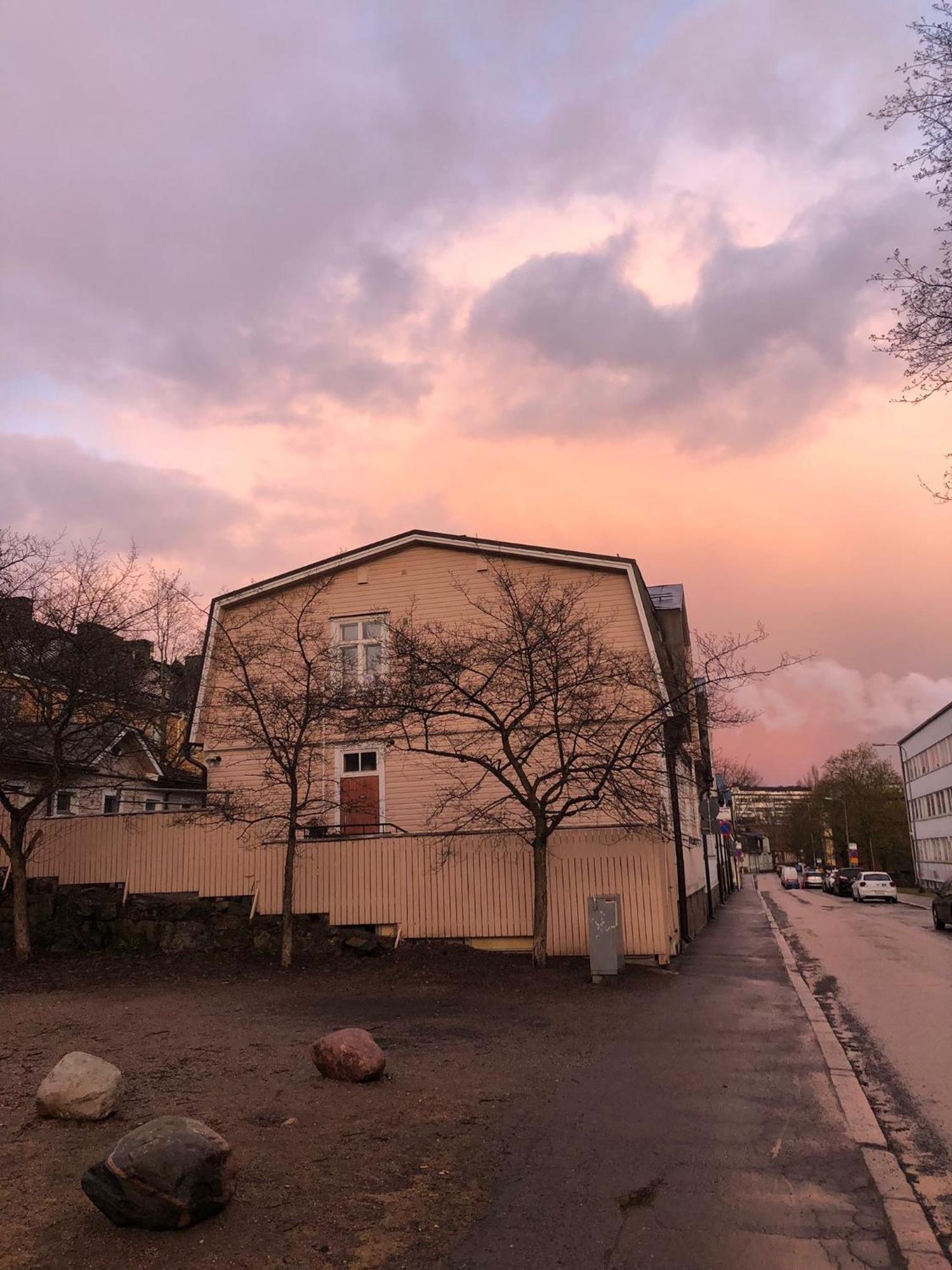 Wooden House Studio With Shared Garden Helsingfors Exteriör bild